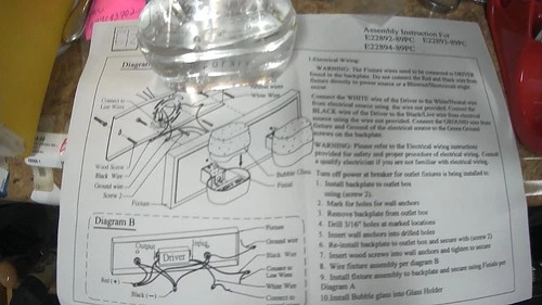 ET2 Lighting Blocs LED 3-Light Bath Vanity, Polished Chrome/Clear -bubble glass - Picture 3 of 5