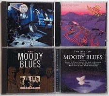Moody Blues CD Bundle Of 4 Very Good Condition OOP Tested VG Fast Shipping