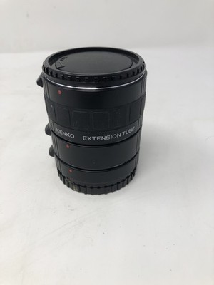Kenko Auto Extension Tube Set DG 12mm, 20mm, 36mm Tubes For Canon EOS AF Mount