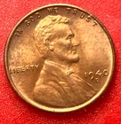 1940-D Lincoln Wheat Cent Penny GEM RD BU From an Original Bank Roll