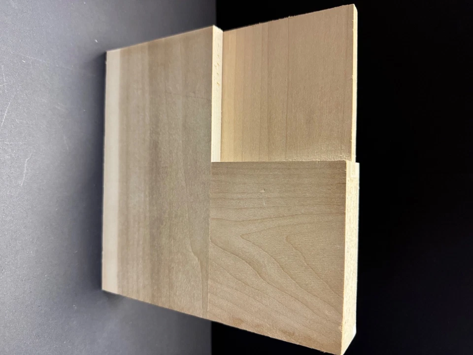 Álamo 5 Paneles Equal Mission Shaker Panel Plano Núcleo Sólido Interior Puertas de Madera Foto 4 de 4