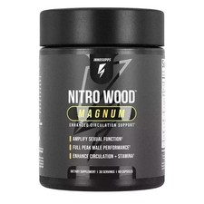 Nitro Wood MAGNUM InnoSupps Enhance Male Blood Flow Sexual Stamina Performance