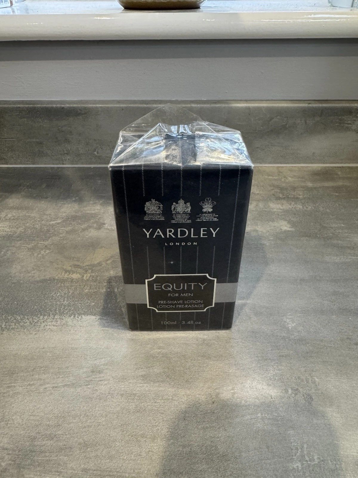 Yardley London Equity For Men Pre Shave Lotion 100ml New Open Box