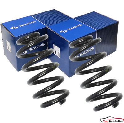 2x SACHS Federn hinten für Audi A6 C6 2.0 2.7 3.0 TDI 2.8 3.2 FSI