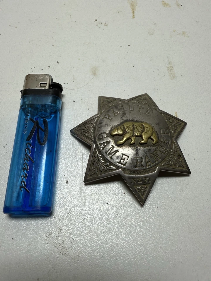 Ancien Insigne De Garde Forestier Américain - Photo 2/3