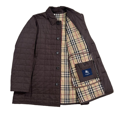 Burberry London Quilted Jacket brown Men's Size L