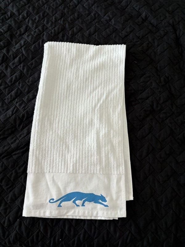 New Grove XXIII 23 GOLF CLUB TOWEL white MICHAEL JORDAN