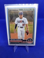 2023 Panini Stars & Stripes Matthew Champion #5 Rookie Team USA