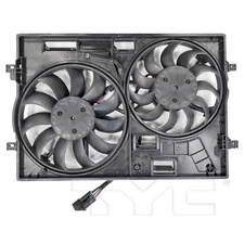 Radiator & Condenser Cooling Fan Assembly for 18-23 Volkswagen Tiguan 3Q0121205B