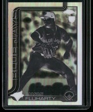 2025 Topps Chrome Update #USC161 Mason Fluharty Negative Refractors