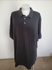 KINGsize Grey Gray Polo Size 5XL