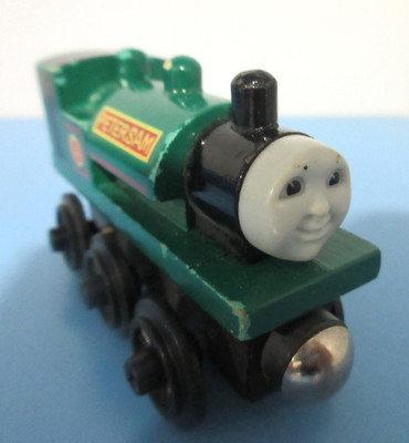 PETER SAM (1994)  / Thomas Wooden Train 1990s RETIRED RARE No Name on Bottom