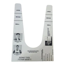 M50/M51/C50 Gas Mask Sizing Tool. 