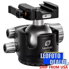 Leofoto LH-55LSC Lever-Control Hybrid Clamp Ballhead/Arca Picatinny