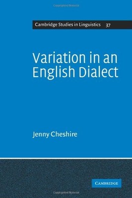 Variation in an English Dialect: A Sociolinguistic Study: 37 (Ca