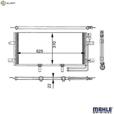 CONDENSER AIR CONDITIONING AC 332 000S FOR VW CARAVELLE/IV/Bus/TRANSPORTER/Mk