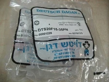 LOT OF 2 DEUTSCH DAGAN DTS20F15-35PN Connector MIL-C-39029/4-110 0641-1-2031