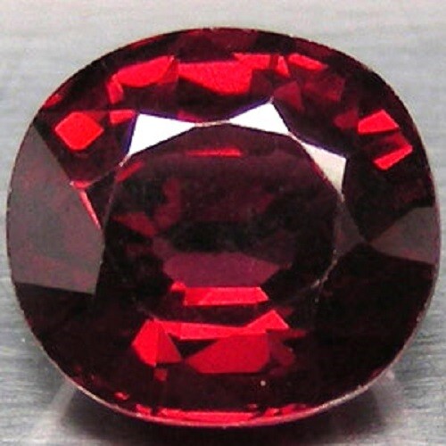 RHODOLITE GARNET OVAL CT.2.49 IF - Foto 3 di 7
