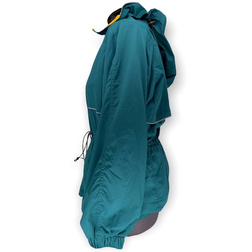 Vintage 90’s Champion Drawstring Windbreaker Hooded Spring Jacket Size Large - Picture 4 of 8