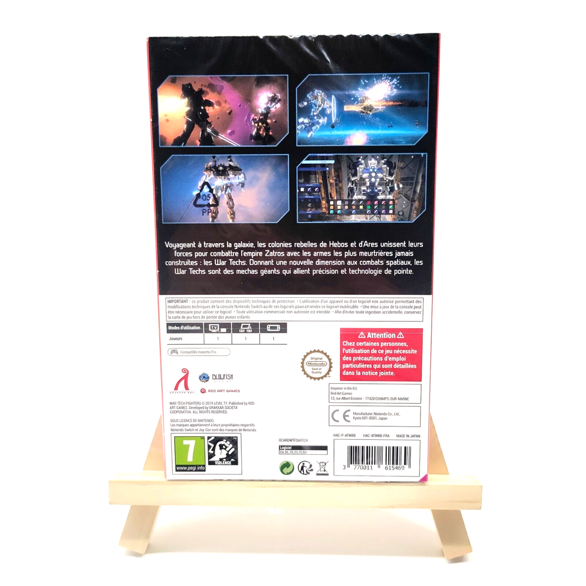 Nintendo Switch wiiu RED ART GAMES - WAR TECH FIGHTERS - NINTENDO SWITCH - PAL
