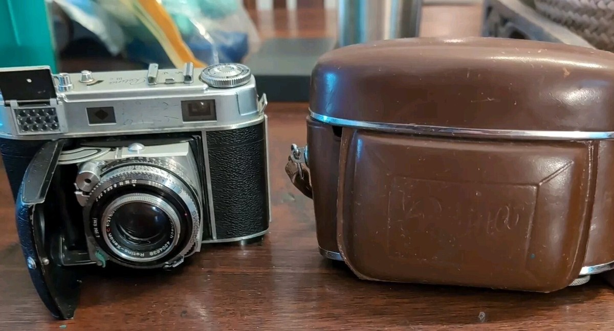 KODAK RETINA IIIC FOLDING FILM CAMERA SCHNEIDER XENON C 50mm F2