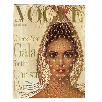 ヴィンテージ雑誌】VOGUE JANUARY 1965年 ヴォーグ 希少 ヴィンテージ