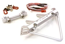 Metal Realistic Front Bumper w/ 40mm Mount for Axial SCX-10 Crawler