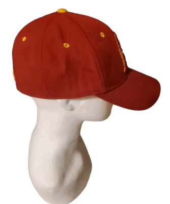 Zephyr Trojans USC Hat Maroon Gold Fitted Size 7 1/4 35% Wool