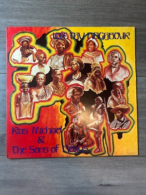 RAS MICHAEL & SONS OF NEGUS: Love Thy Neighbour Live & Learn Reggae Vinyl LP