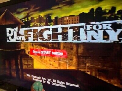 Def Jam FIGHT FOR NY PlayStation 2 PS2 Japanese NTSC-J EA Def Jam FIGHT FOR NY PlayStation 2 PS2 Japanese NTSC-J EA