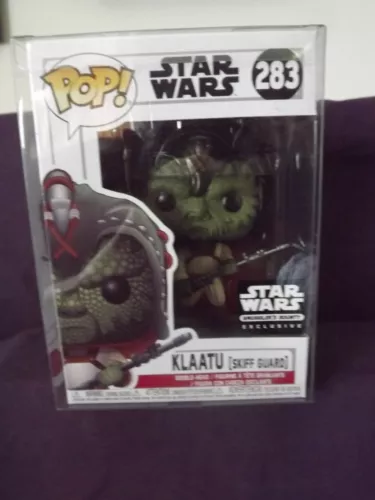 Funko Pop! 283 Star Wars Klaatu Skiff Guard Smuggler's Bounty w/ Protector