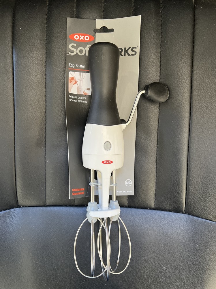OXO Soft Works Detachable Egg Beater for Effortless Mixing