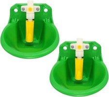 Set di 2 abbeveratoi automatici in plastica per capre, pecore, mucche e bovini