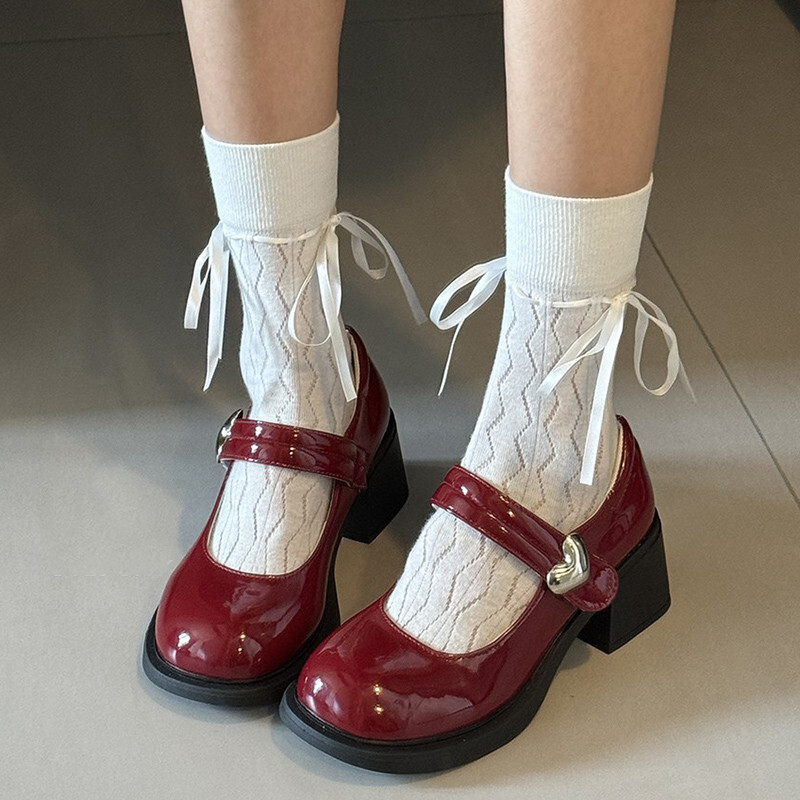 Sweet Girls Womens Mary Janes Patent Leather Shoes JK Uniform