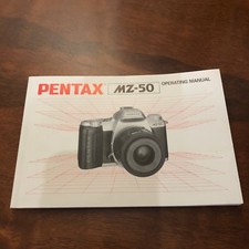 PENTAX MZ-50 OPERATING MANUAL ENGLISH 