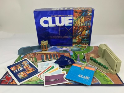 Electronic Talking Clue FX Board Game Replacement Parts Pieces Tokens ...