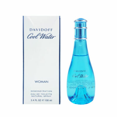 Davidoff Cool Water Woman Eau De Toilette 3.4 oz. TESTER BOX 