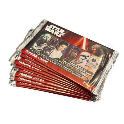 Topps Star Wars Force Attax - 10x Trading Card Booster - Das Erwachen der Macht