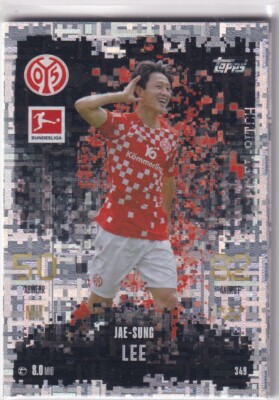 Topps Match Attax Bundesliga 24/25 Pixel Pitch Black Karte 349 Jae-Sung Lee