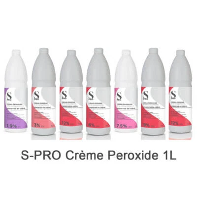 Spro Cream Peroxide 1000ML / Blue Bleach Powder 500G