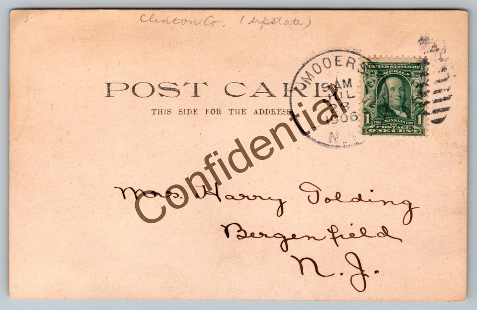 Real Photo Drug Store & Stevenson Dental Office Mooers NY New York RP