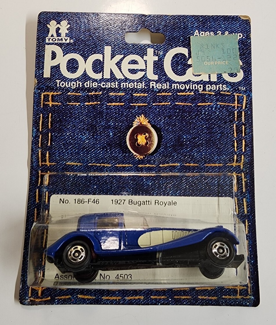 ミニカー TOMICA Bugatti Coupe de Ville 1/80 Tomica - Bugatti Coupe De Ville - Global Diecast Direct