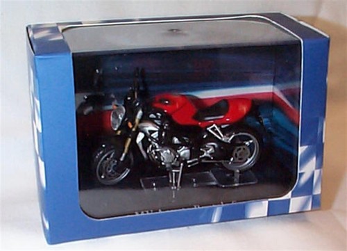 Motocicleta Atlas MV Augusta Brutale S escala 1-24 nueva en estuche - Imagen 2 de 2