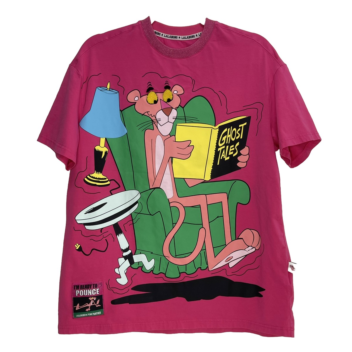Oversized Tshirt Pink Panther T Shirt H&m Limited Edition THE
