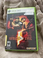 Resident Evil 5 (Microsoft Xbox 360, 2009) Complete Great Cond