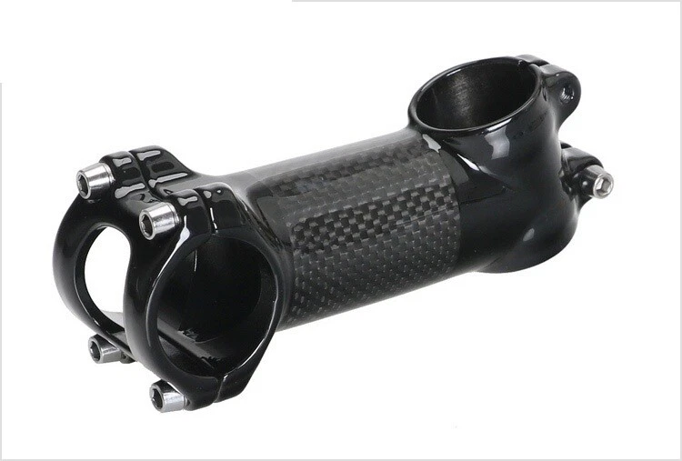 Aluminum Carbon 6/17° MTB Road Bike handlebar Stems Bicycle Stem 31.8*60-120mm - Image 2 of 4