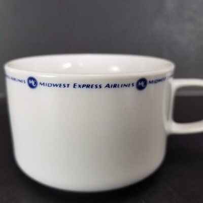 Vtg Midwest Express Airlines Coffee Cup Abco CU-02 Defunct Multiple Available