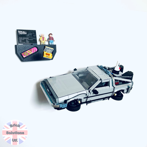 Wall Mount for LEGO 10300 Back To The Future Time machine - DeLorean ...