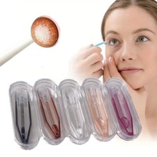 Multicolor Contact Lens Inserter Remover Contact Lens Case  for Eye Care