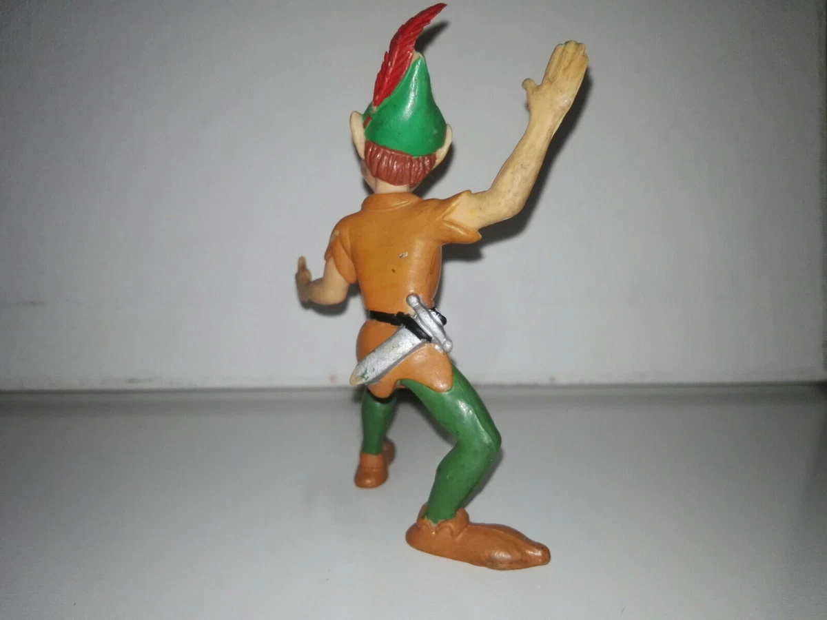 Figure PVC/Rubber Peter Pan ,.Comics Spain 1986 ,Walt Disney (2)
